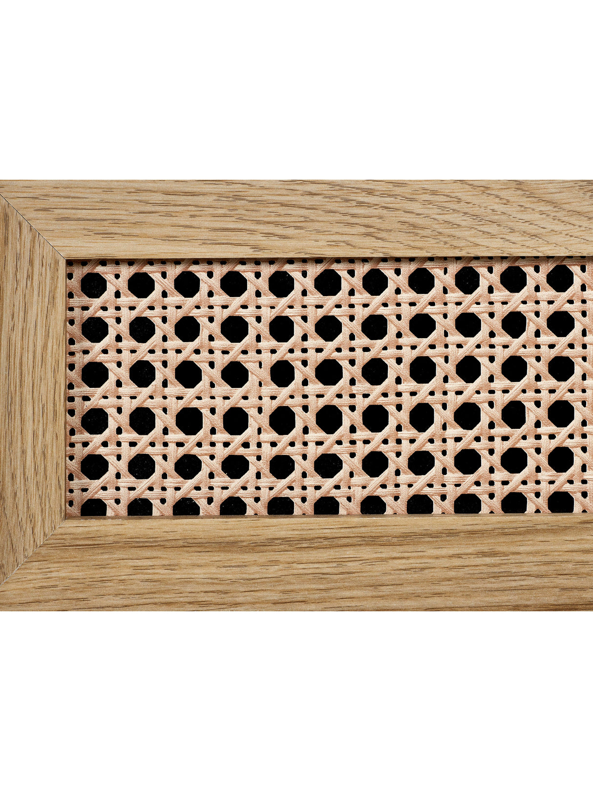 Sydney Rattan Print 3 Drawer Chest