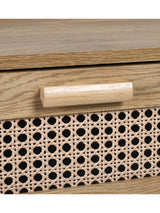 Sydney Rattan Print 6 Drawer Wide Chest