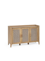 Sydney Rattan Print 3 Door Sideboard