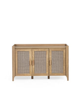 Sydney Rattan Print 3 Door Sideboard