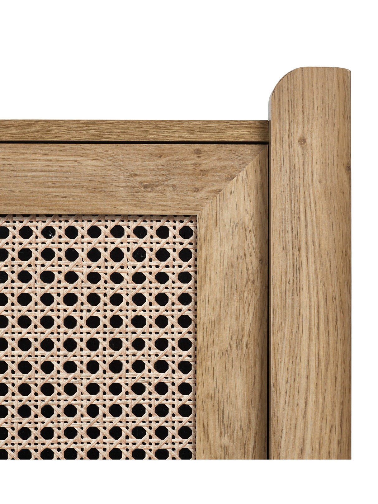 Sydney Rattan Print 3 Door Sideboard