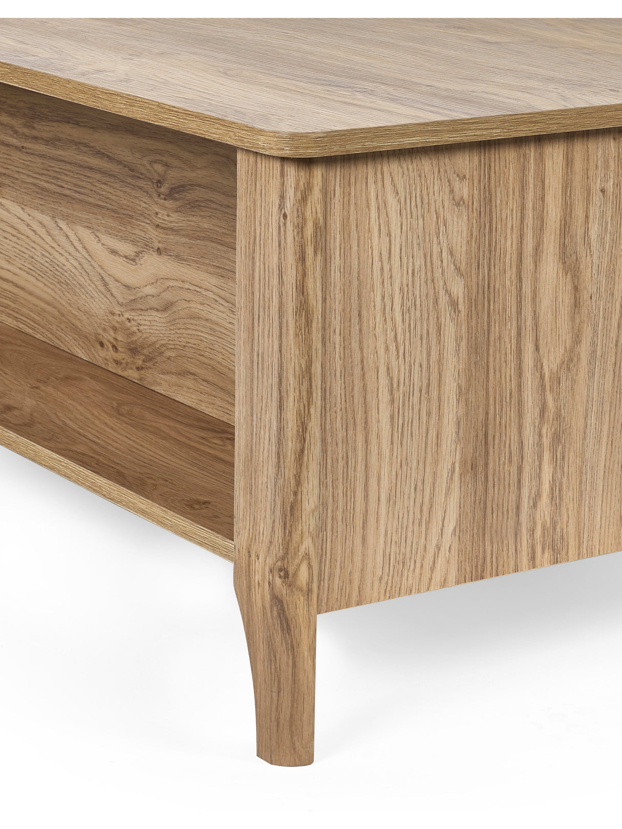 Sydney Rattan Print 2 Drawer Coffee Table