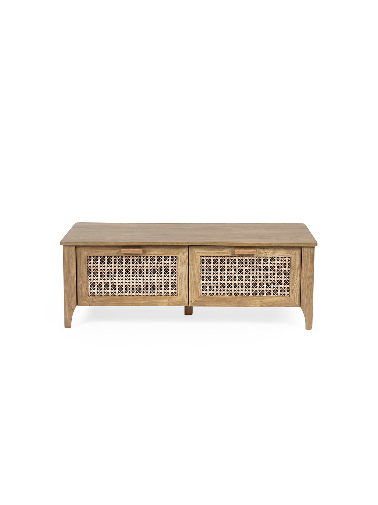 Sydney Rattan Print 2 Drawer Coffee Table