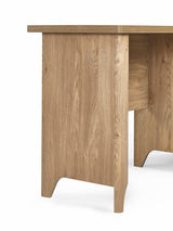 Sydney Rattan Print Desk with Cupboard