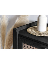 Sydney Rattan Print 3 Drawer Chest