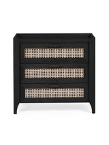 Sydney Rattan Print 3 Drawer Chest