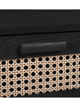 Sydney Rattan Print 6 Drawer Wide Chest