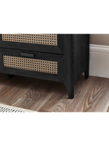 Sydney Rattan Print 6 Drawer Wide Chest