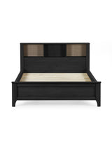 Sydney Rattan Print Bookcase Bed