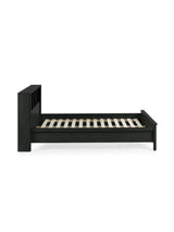 Sydney Rattan Print Bookcase Bed