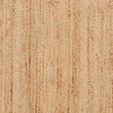 Savannah Jute Scallop Black Natural Rug