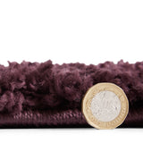 Sierra 9000 Purple Plain Shaggy Rug