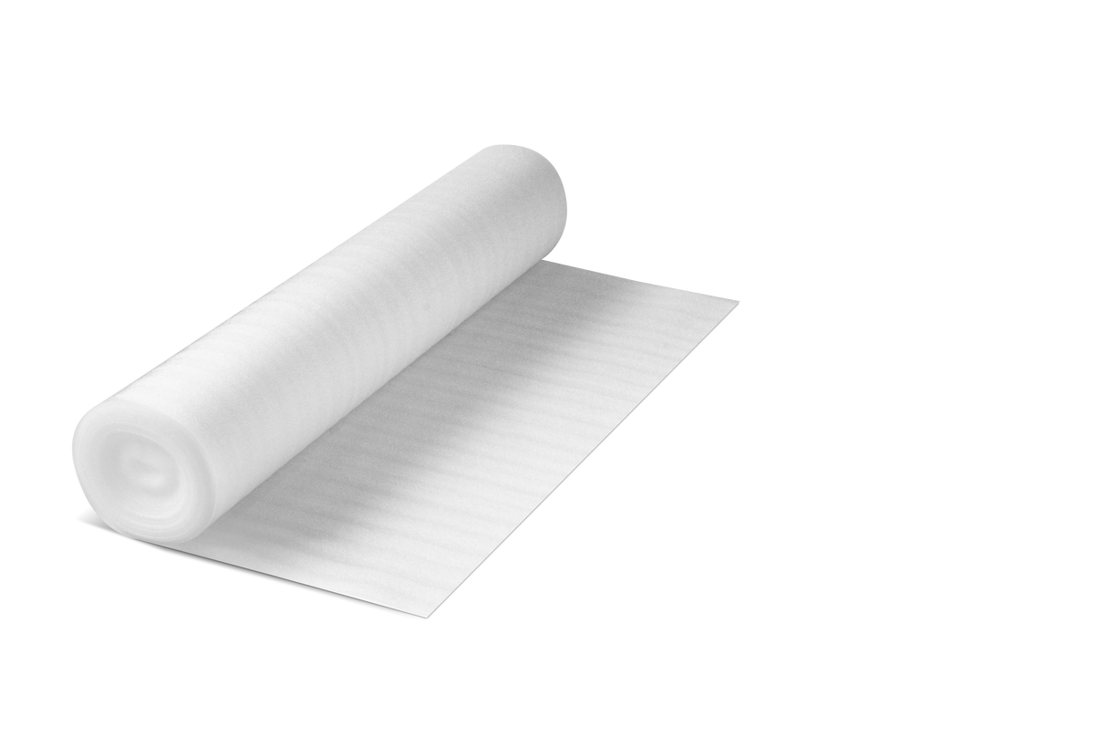 Novostrat Comfort White Foam Flooring Underlay For Laminate and Engineered Flooring 15m x 1m x 2mm