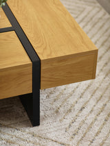 Tahoe Rectangular Coffee Table with 4 Drawer Storage