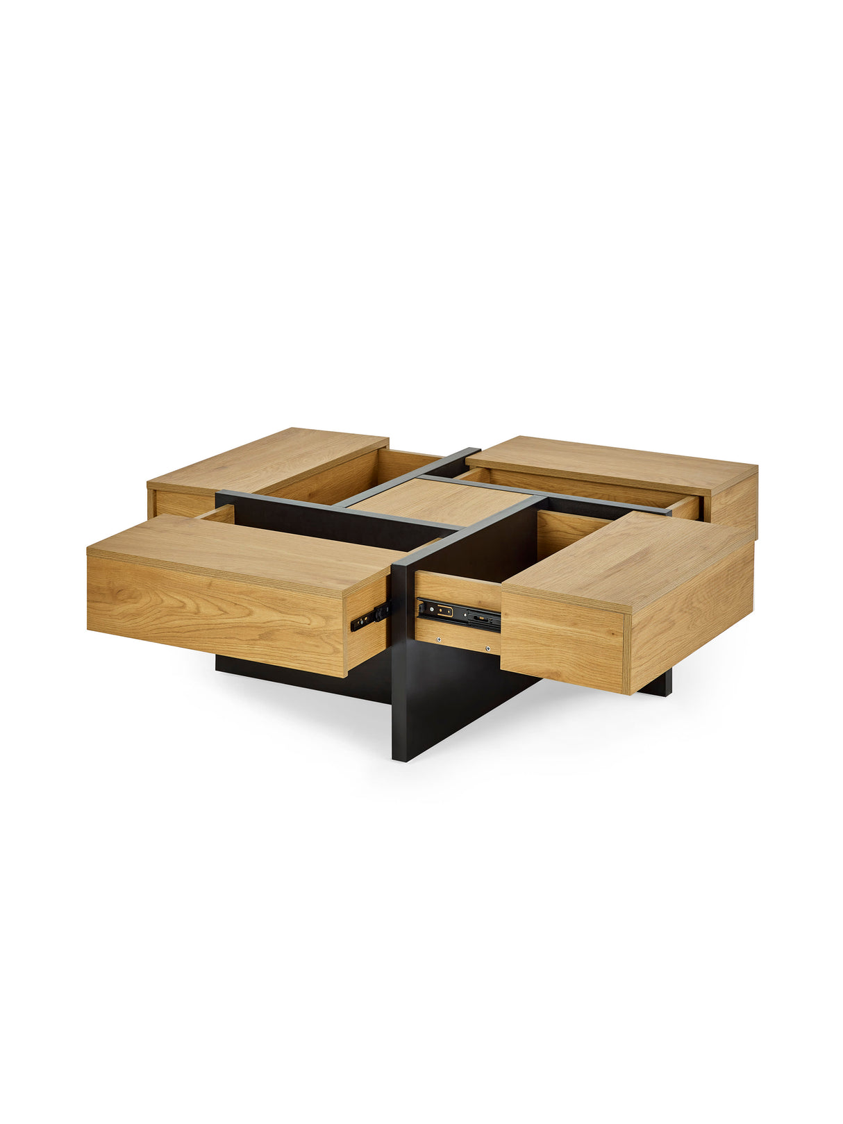 Tahoe Rectangular Coffee Table with 4 Drawer Storage