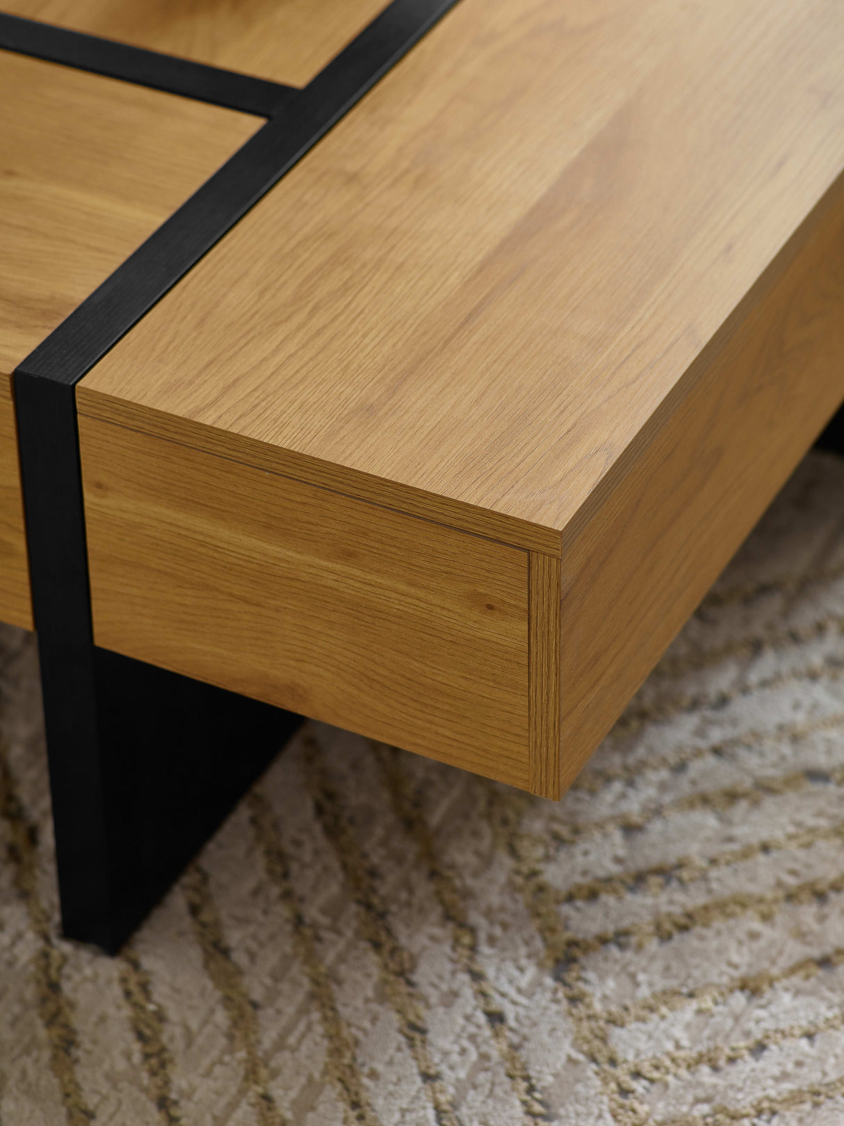 Tahoe Rectangular Coffee Table with 4 Drawer Storage