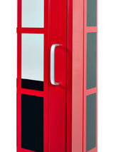 Telephone Box 1 Door Wardrobe with Shelf