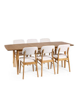 Theia Rectangular Extending 6-8 Seater Dining Table