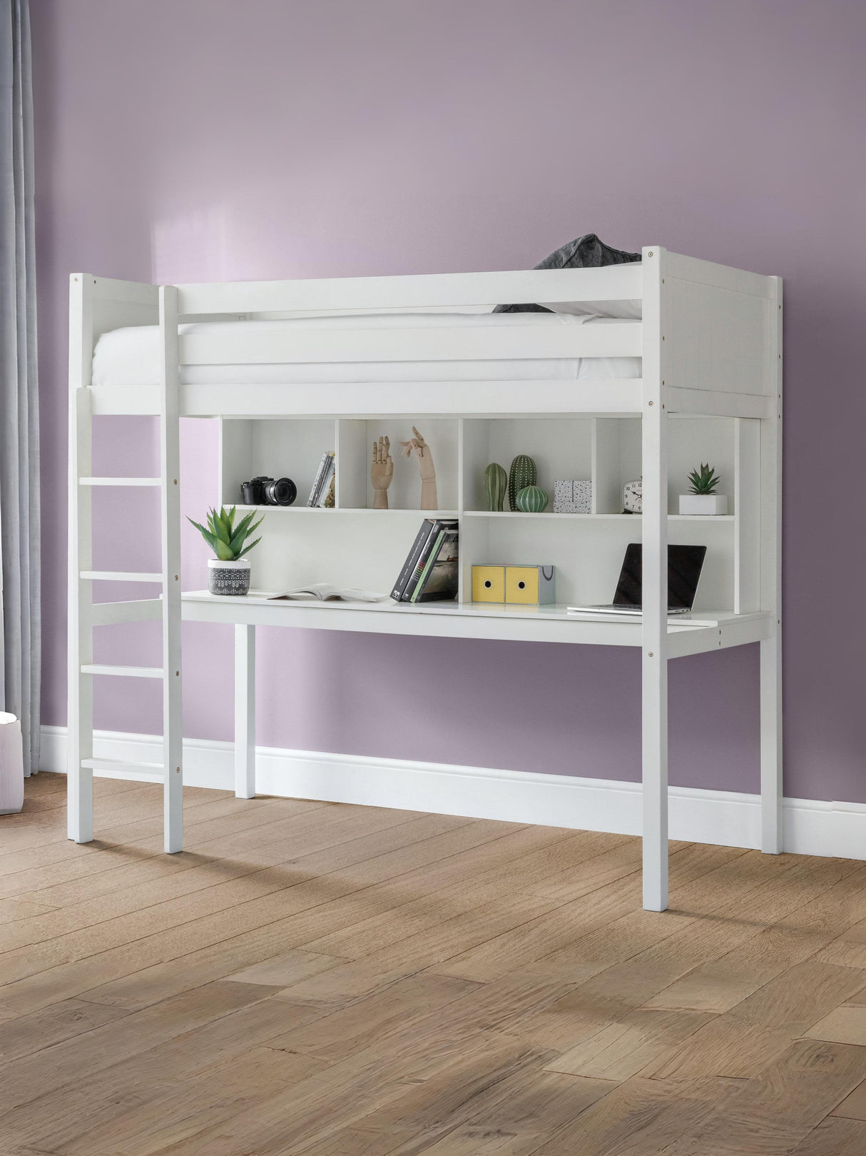 Titan High Sleeper Bed with Desk