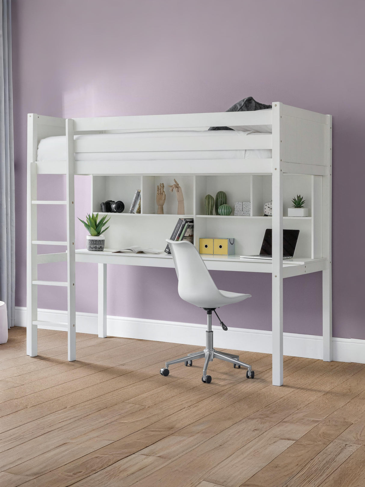 Titan High Sleeper Bed with Desk