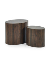 Toba Oval Nest of 2 Side Tables