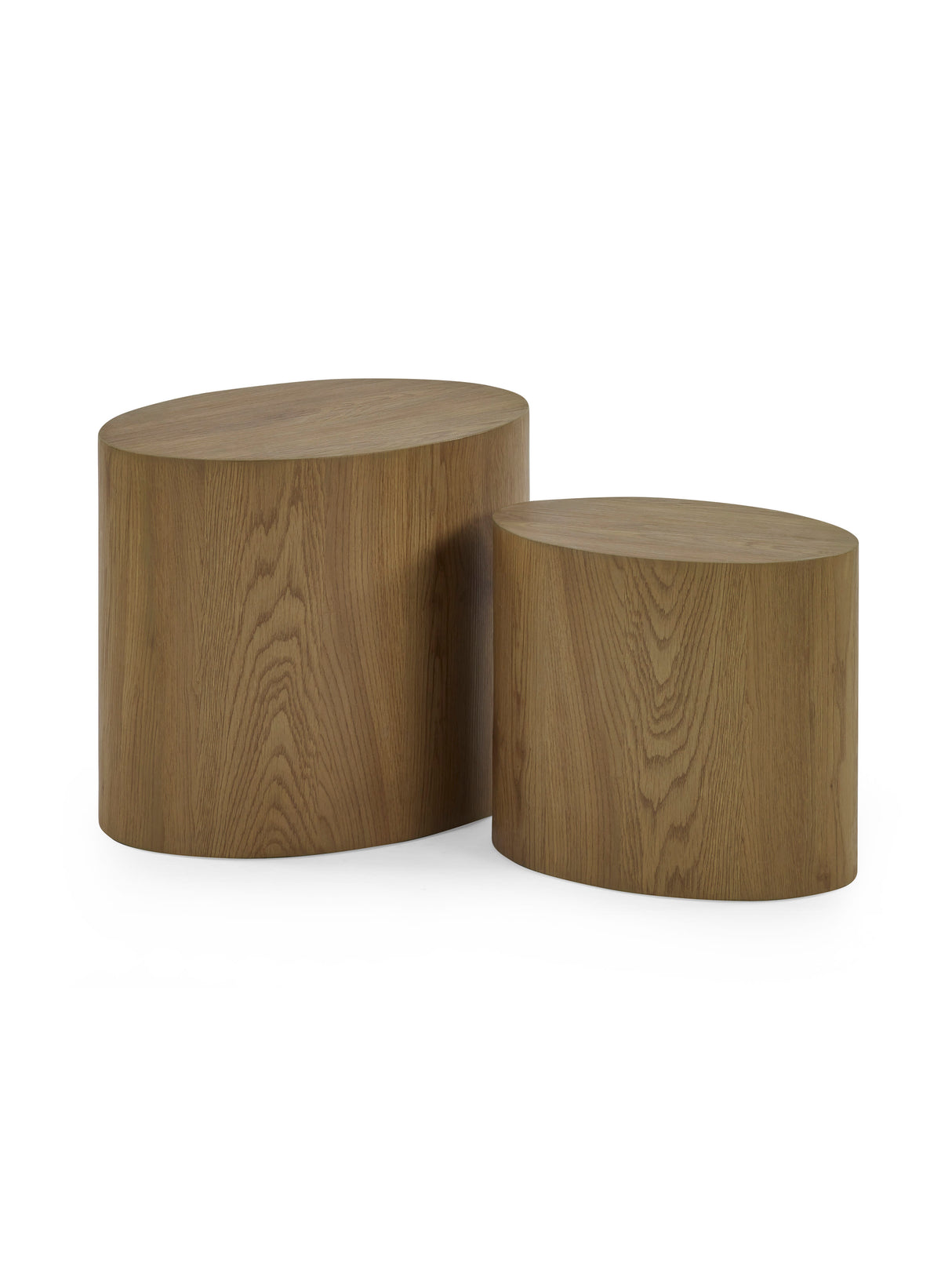 Toba Oval Nest of 2 Side Tables