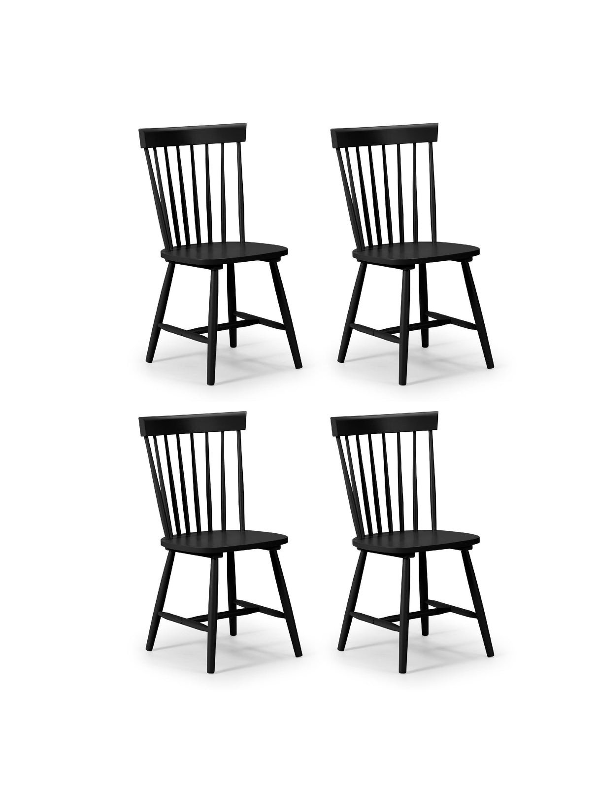 Torino Spindle Back Dining Chair (Set of 4)
