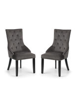 Veneto Button Upholstered Knocker Back Dining Chair (Set of 2)