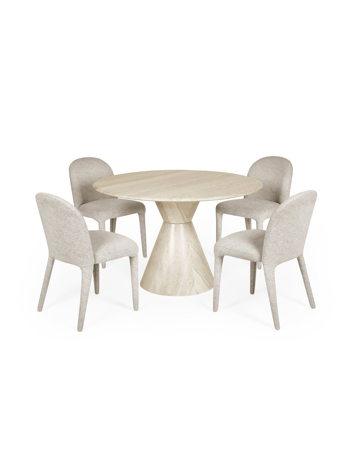 Verona Cream Marble Effect Table