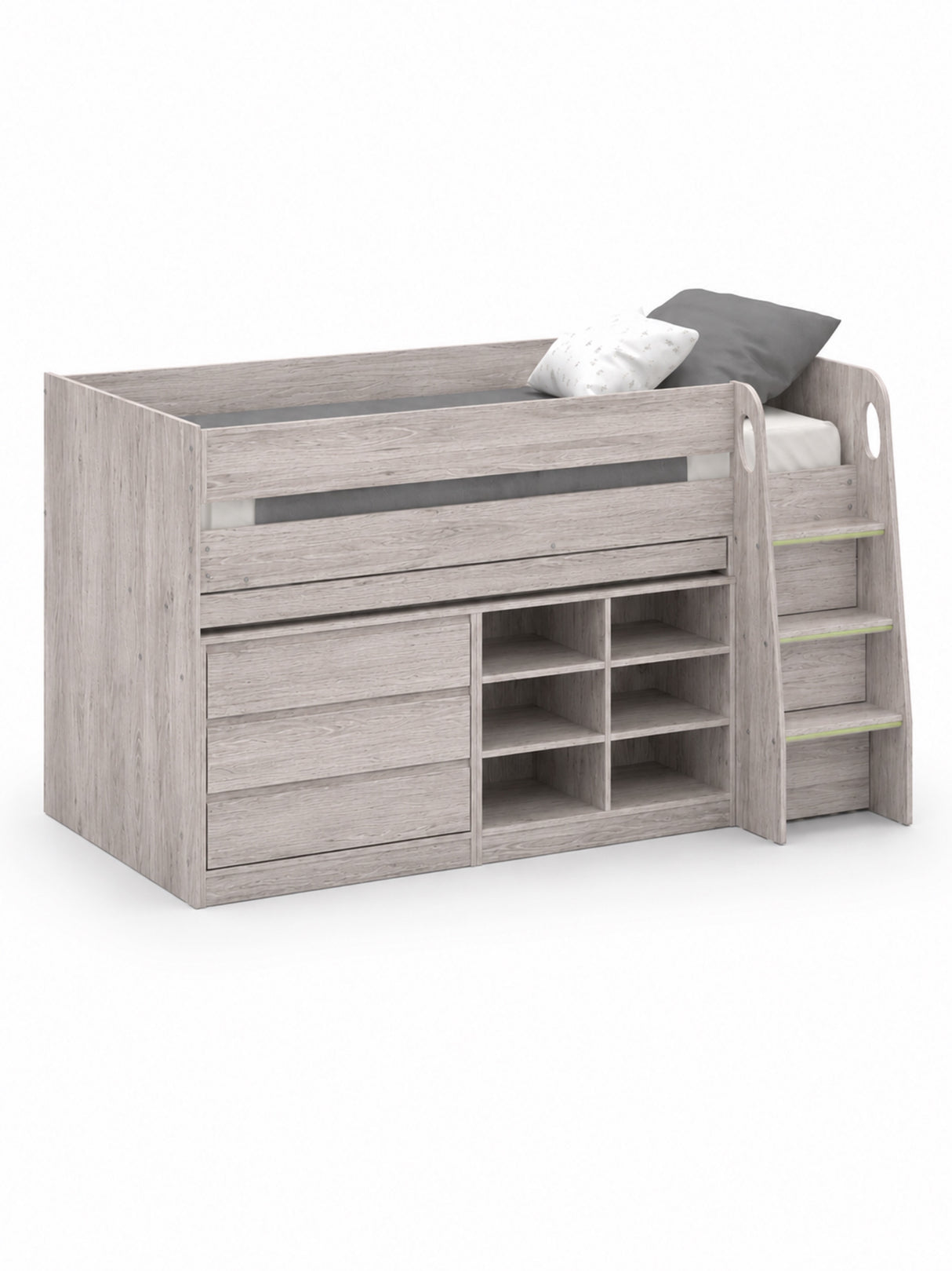 Vespa Mid Sleeper Bed with Desk