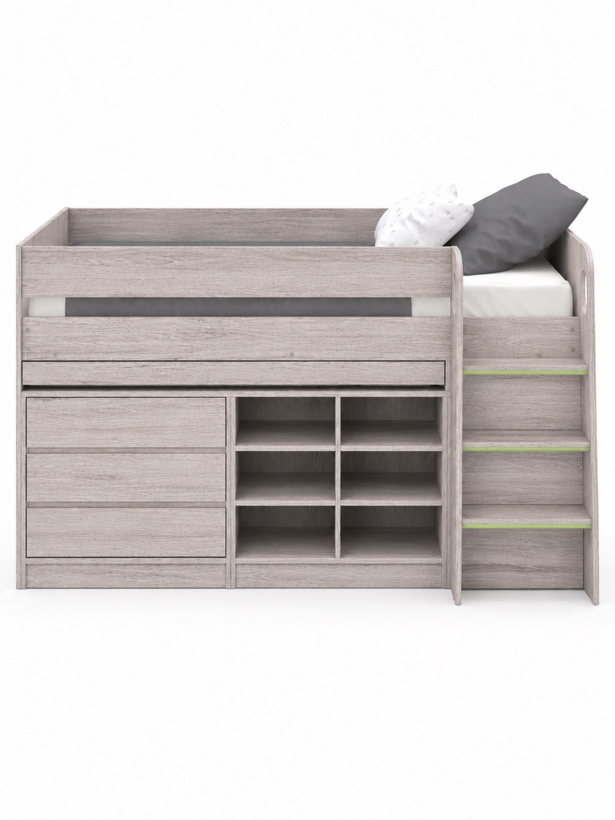 Vespa Mid Sleeper Bed with Desk