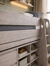 Vespa Mid Sleeper Bed with Desk