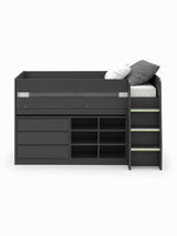 Vespa Mid Sleeper Bed with Desk