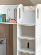Vision High Sleeper Bed with Desk and Storage