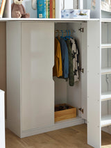 Vision High Sleeper Bed with Desk and Storage