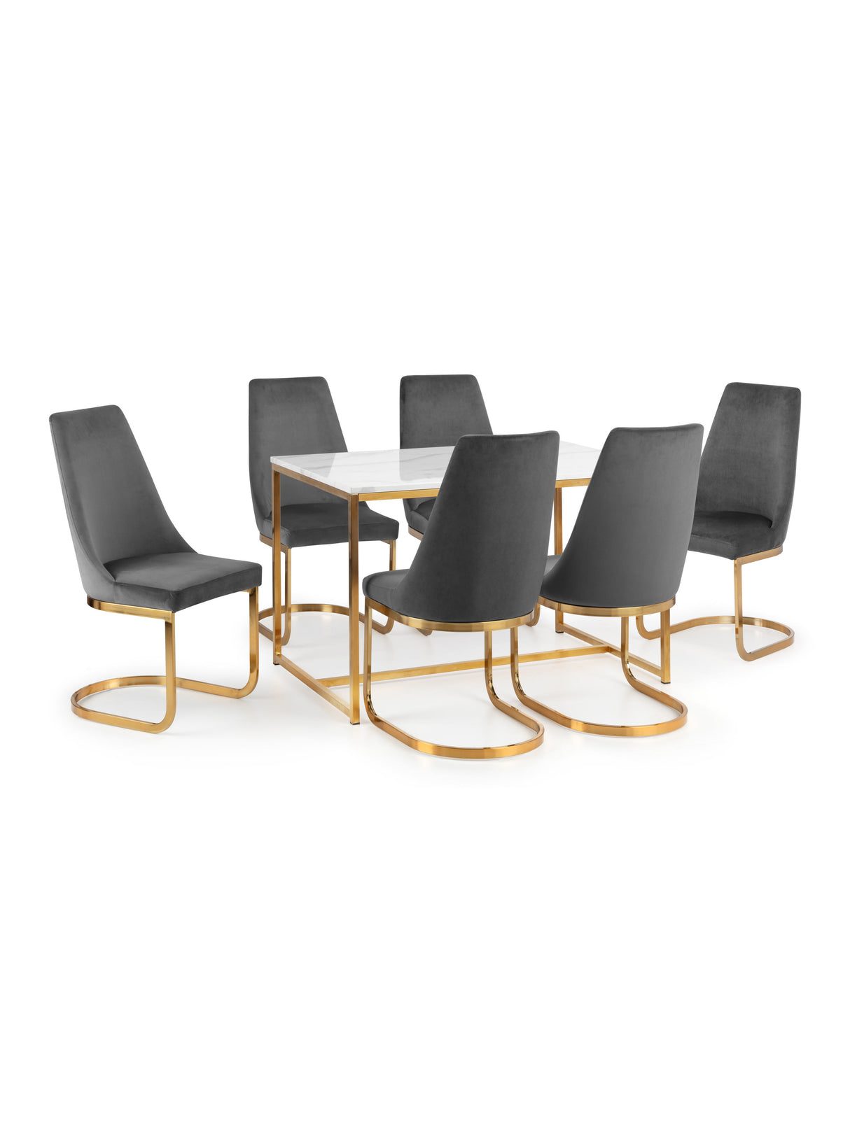 Vittoria High Back Upholstered Dining Chair (Set of 2)