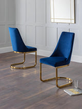 Vittoria High Back Upholstered Dining Chair (Set of 2)
