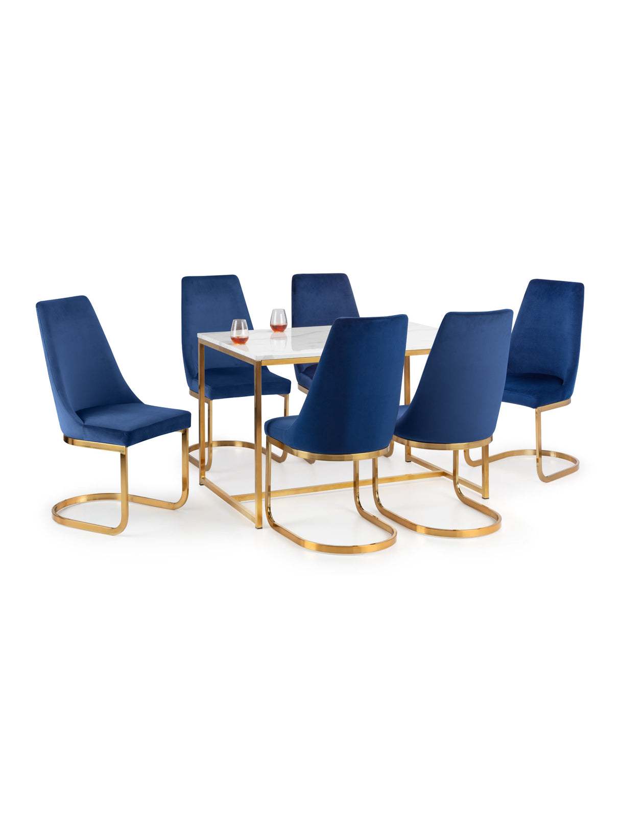 Vittoria High Back Upholstered Dining Chair (Set of 2)