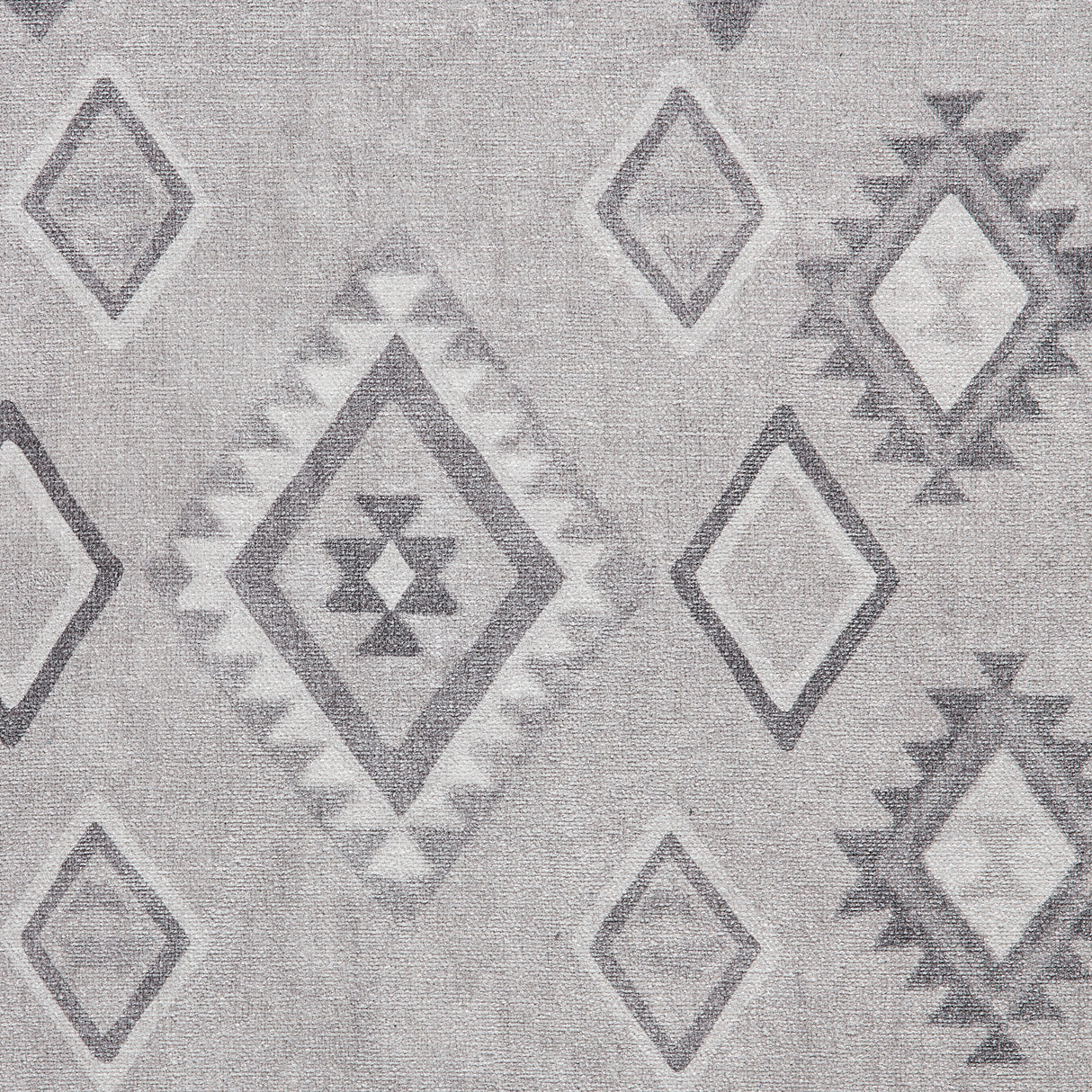 Whisper H1066 Grey/Green Modern Washable Rug