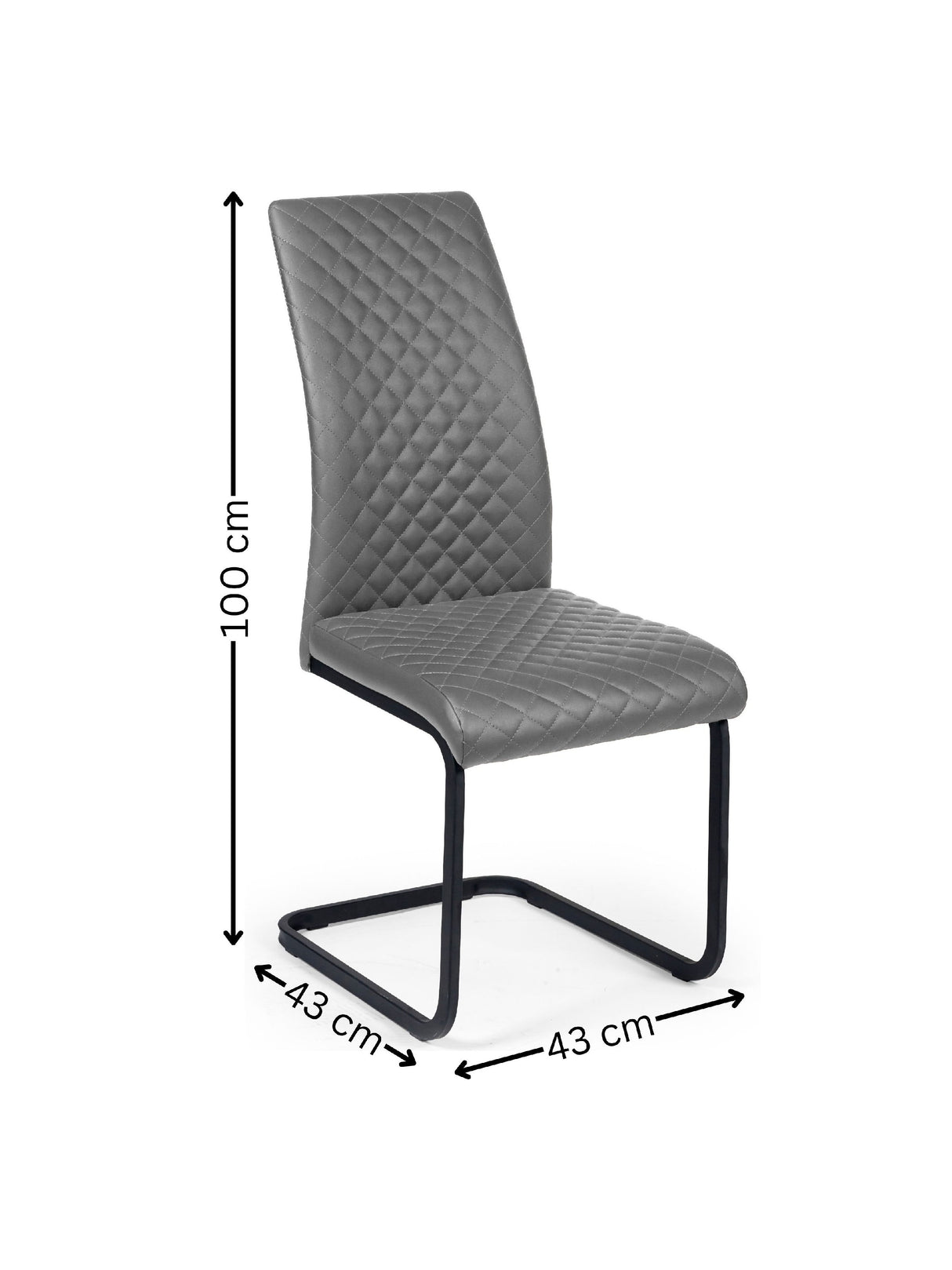 Xavier High Back Upholstered Dining Chair (Set of 2)
