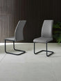 Xavier High Back Upholstered Dining Chair (Set of 2)