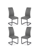 Xavier High Back Upholstered Dining Chair (Set of 2)