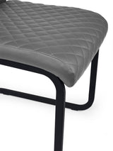 Xavier High Back Upholstered Dining Chair (Set of 2)