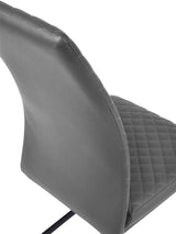Xavier High Back Upholstered Dining Chair (Set of 2)