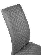 Xavier High Back Upholstered Dining Chair (Set of 2)