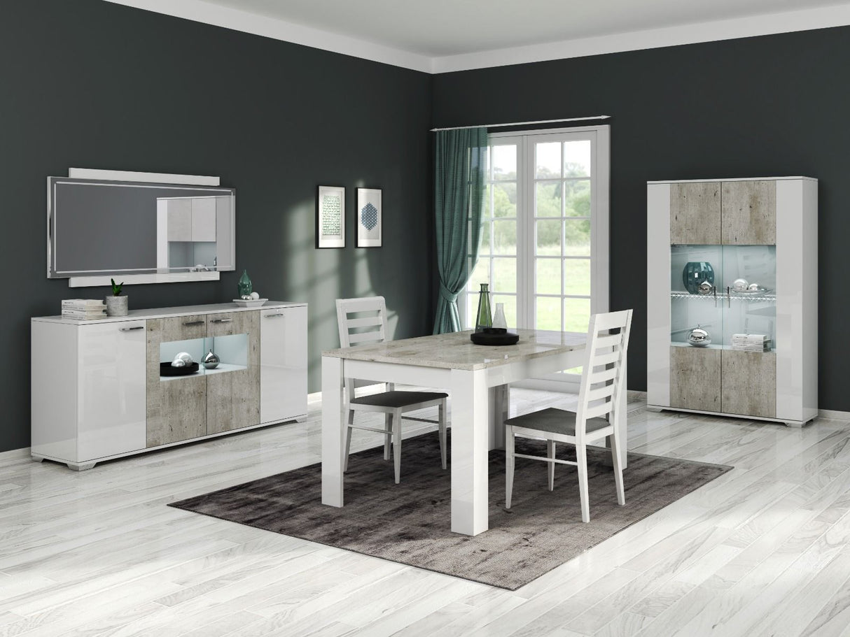 San Martino Dylan Display Cabinet with LED Light
