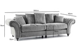 Windsor - 4 Seater Sofa