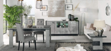 San Martino Hilton Rectangular Wooden Dining Table With Extension