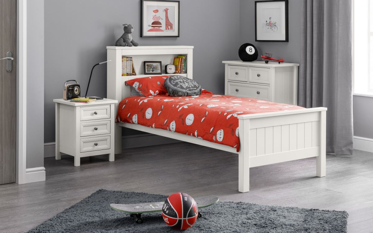 Maine Bookcase Single Bed