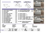 Nashira Italian Recliner Sofa Range